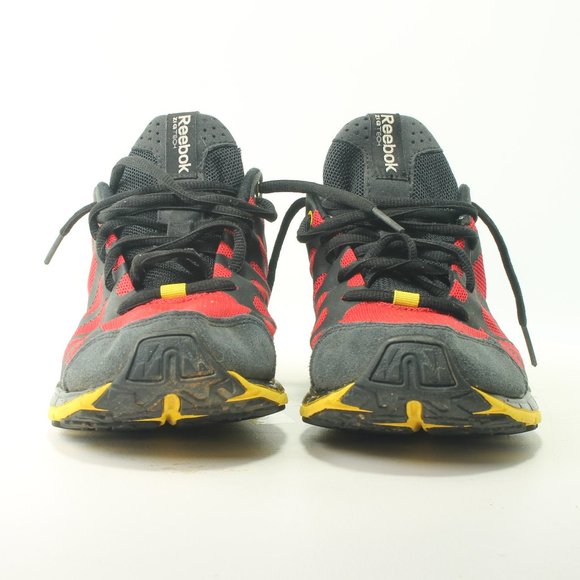 Reebok Cross Trainer Sneaker Women's 6-6.5 Men's Size 5 EU 36.5 Red Yellow Black - Picture 5 of 16